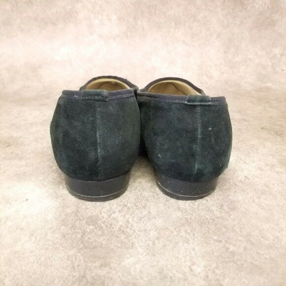 Naturalizer Womens  825N13 Size 8.5 Black  Slip On Cap Toe Flats - Picture 6 of 10